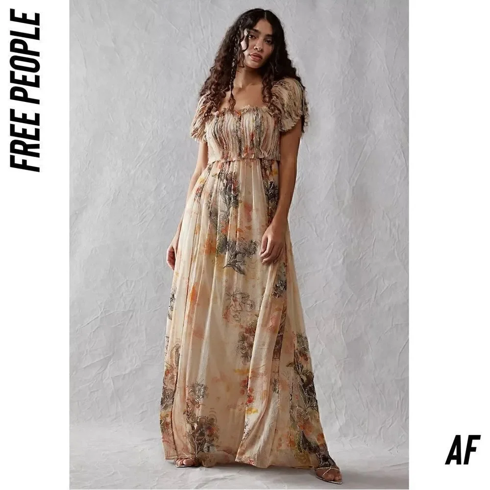 FREE PEOPLE IRINA MAXI DRESS NWT STUNNING DRESS